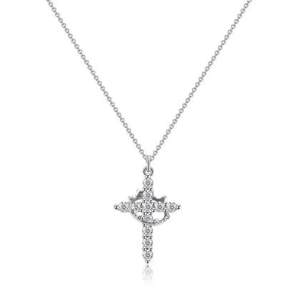 Ankae Cross Pendant Necklace